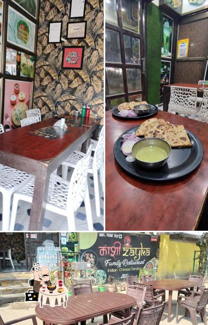 The restaurant's food and interior