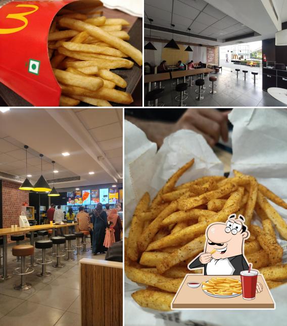 Try out finger chips at McDonald's