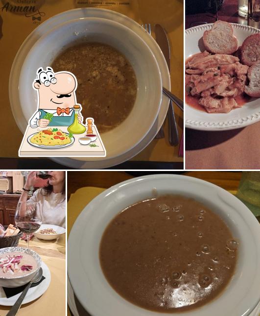 Platti al Osteria Arman