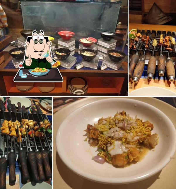 Food at Barbeque Nation