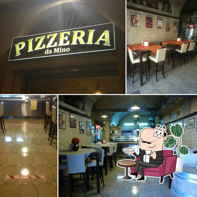 Dai un'occhiata agli interni di Pizzeria da Mino
