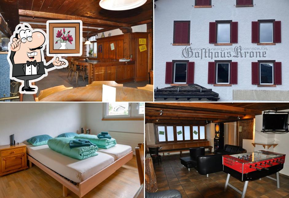 Gli interni di Chrona Pub & BnB