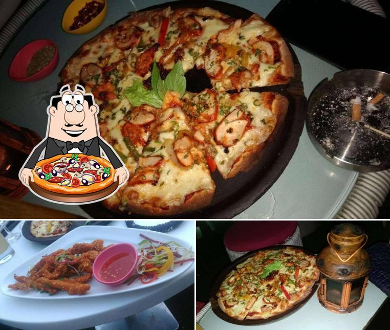 Try out pizza at OTT Over The Top