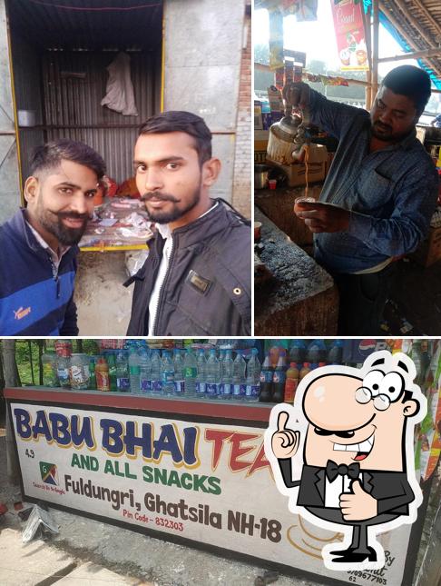 Here's a pic of Babu Bhai Tea Stall