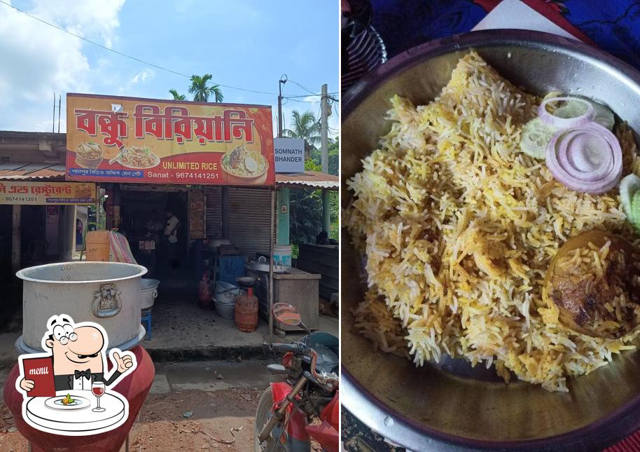 Food at Bandhu Biriyani