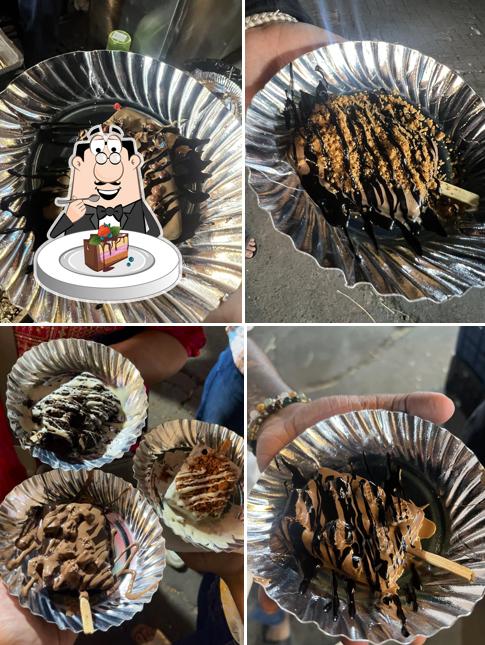 Chocolate cake at Brothers Waffles