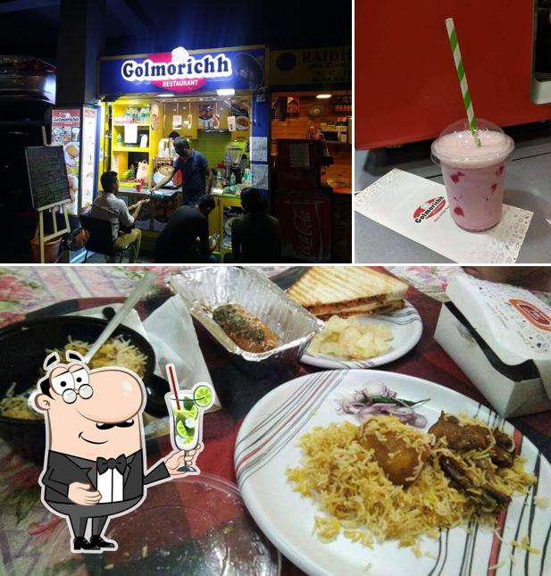 Enjoy a beverage at Golmorichh Resturant