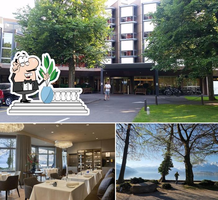 Gli esterni di Hotel Seepark Thun