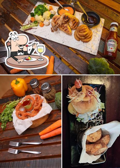 Food at The Castle Microbrewery & Kitchen