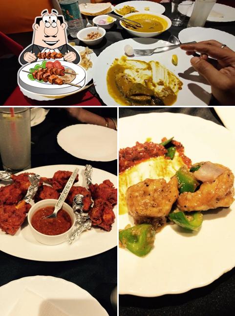 Food at West Coast Diner