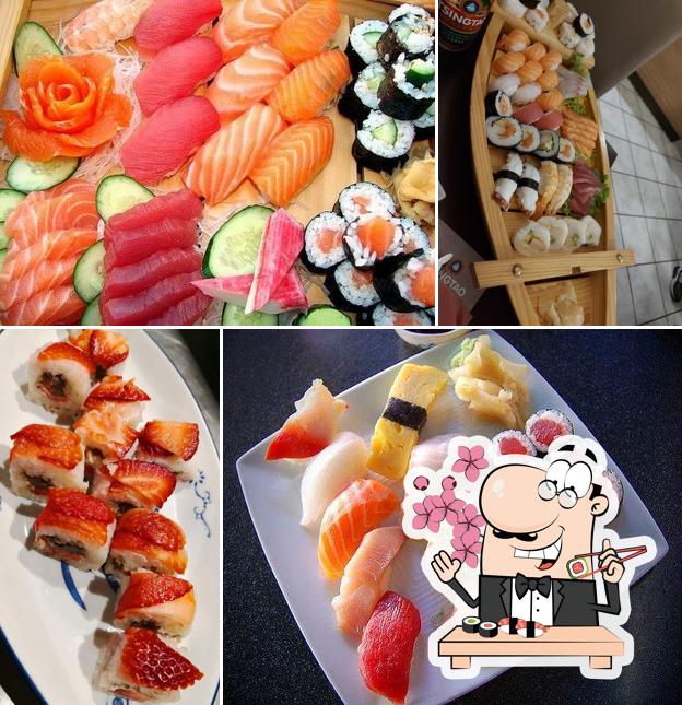 Il sushi è il cibo tradizionale della cucina giapponese