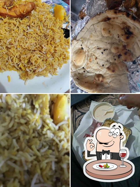 Food at Biryani Mahal