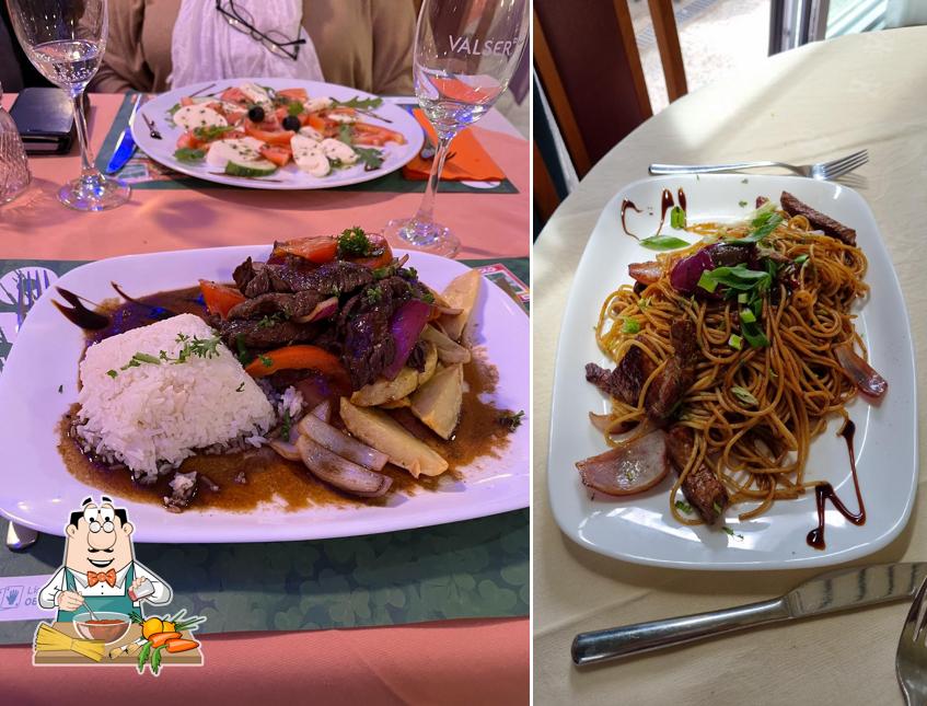 Spaghetti alla bolognese al Café-restaurant La Treille