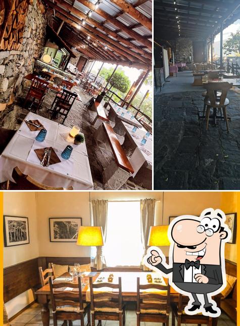 Gli interni di Grotto Cavalli