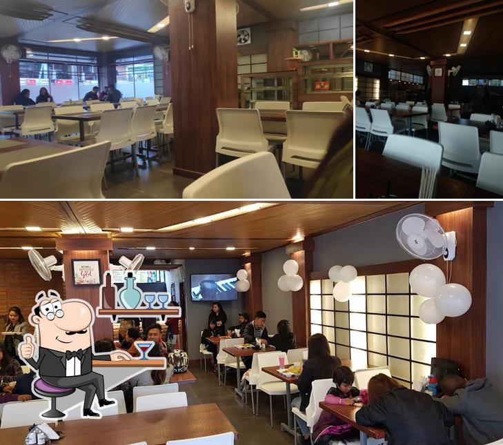 The interior of Inequale Food Hub, Shillong