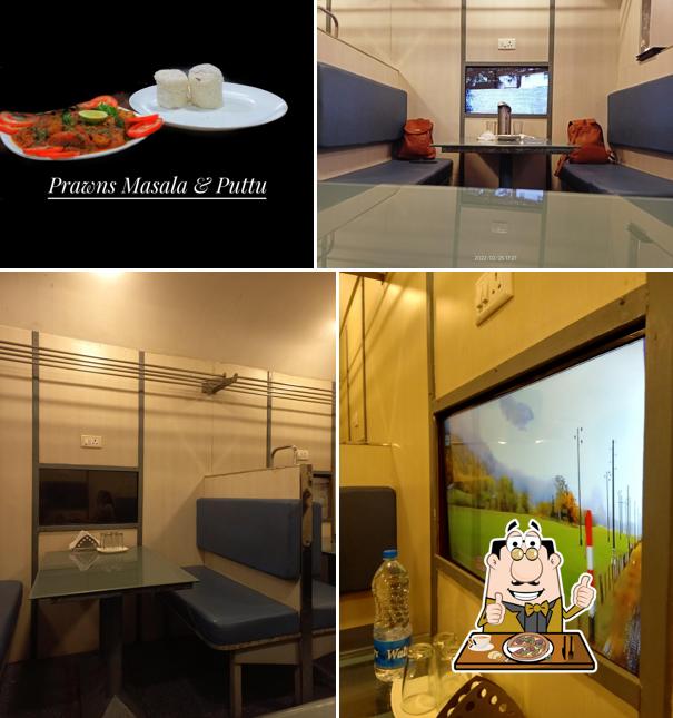 Get pizza at Platform Cafe