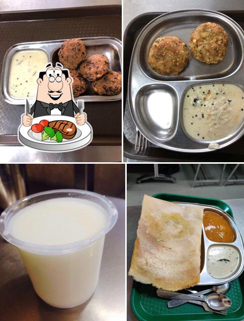 Poornima Restaurant provides meat meals