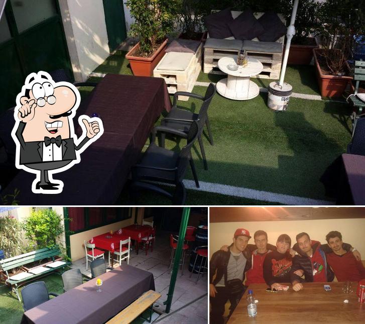 Gli interni di Coco Cafe