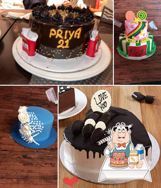 Look at this image of Aashirwad cakes, Sweet Restaurant & Bakery