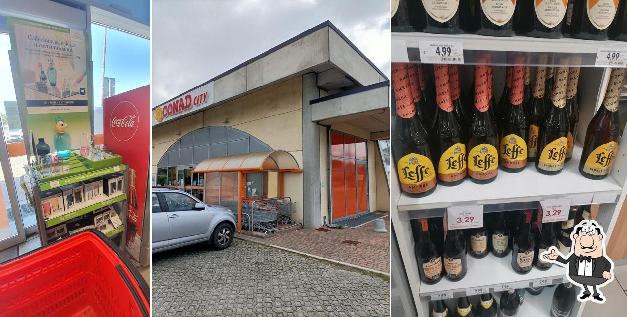 Gli interni di CONAD CITY