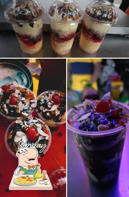 Food at Hashtag Falooda