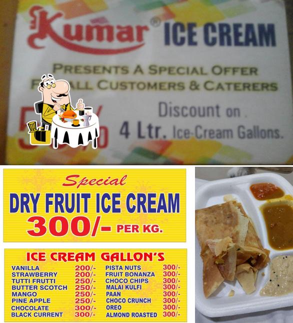Food at Kumar Ice Cream N Fast Food