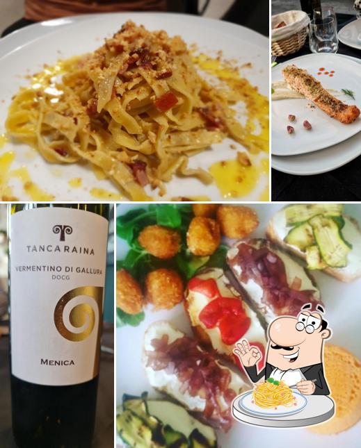 Spaghetti alla carbonara al Ristorante Giorgio Tomei