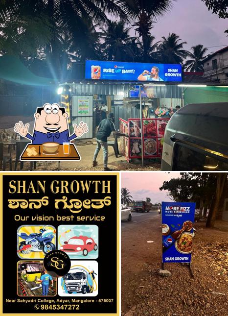 This is the photo displaying food and exterior at SHAN GROWTH