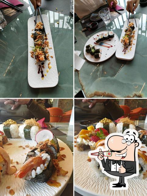 Prova le varie opzioni di sushi