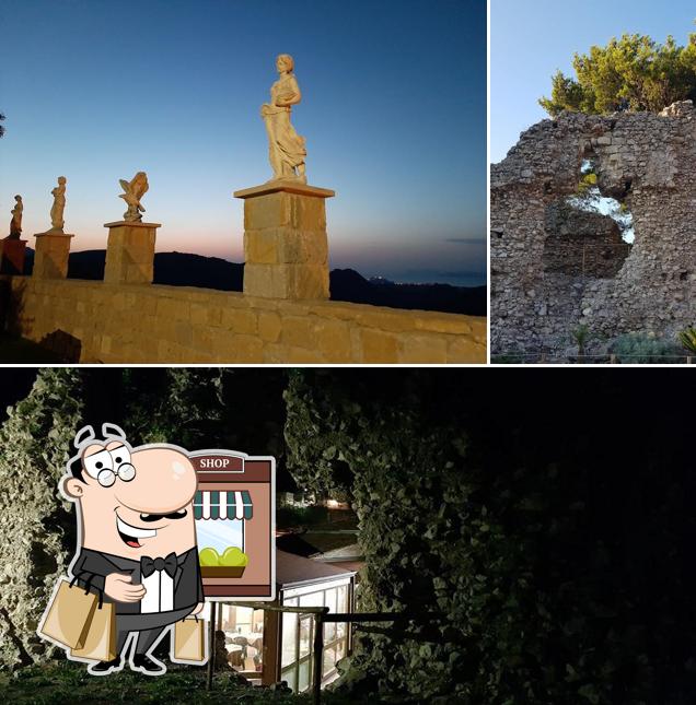 Goditi la vista dagli esterni di Ristorante Pizzeria Il Castello