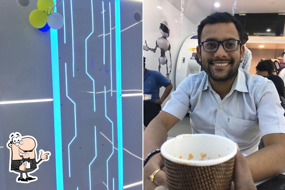 Here's a picture of Robo Cafe