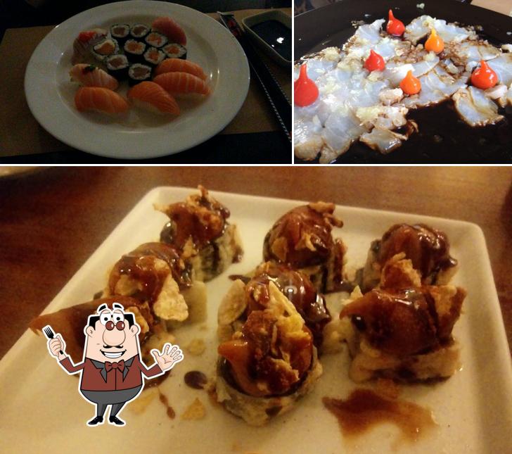 Platos en Sushi Yama Floripa