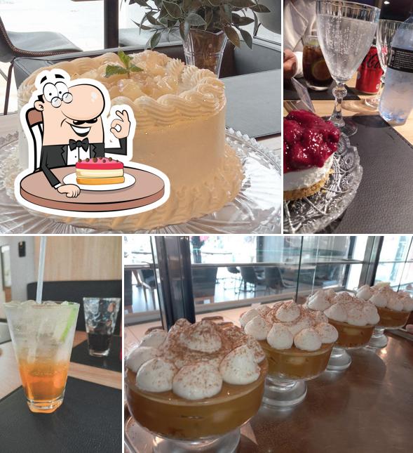 Bolo de queijo em Zanqueta Café Gastrobar