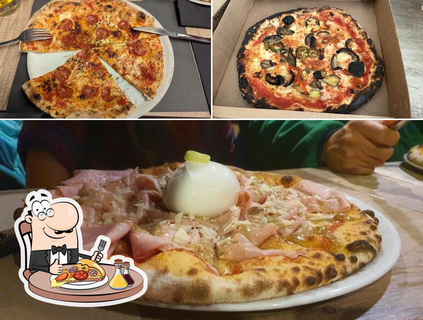 A Trattoria Pizzeria Manzoni, puoi assaggiare una bella pizza