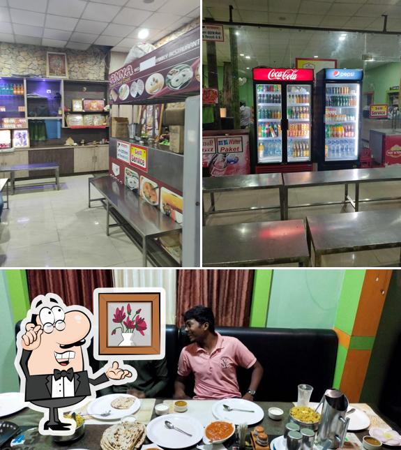 The interior of Anna Dosa