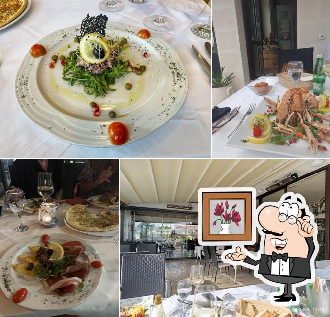 Gli interni di Antika Restaurant