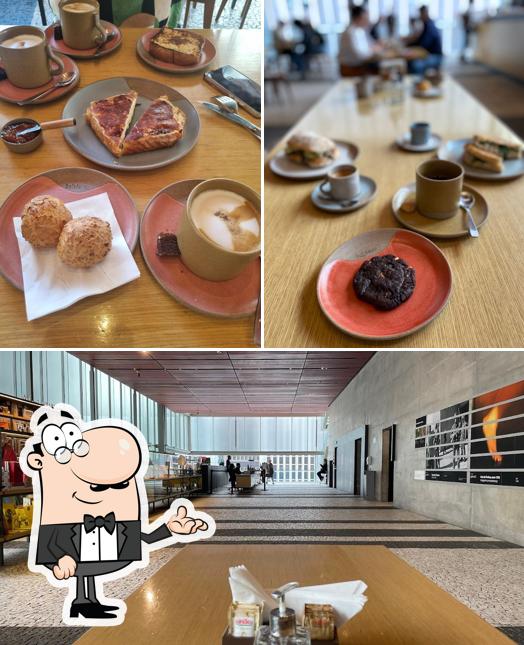 O interior do Balaio Café