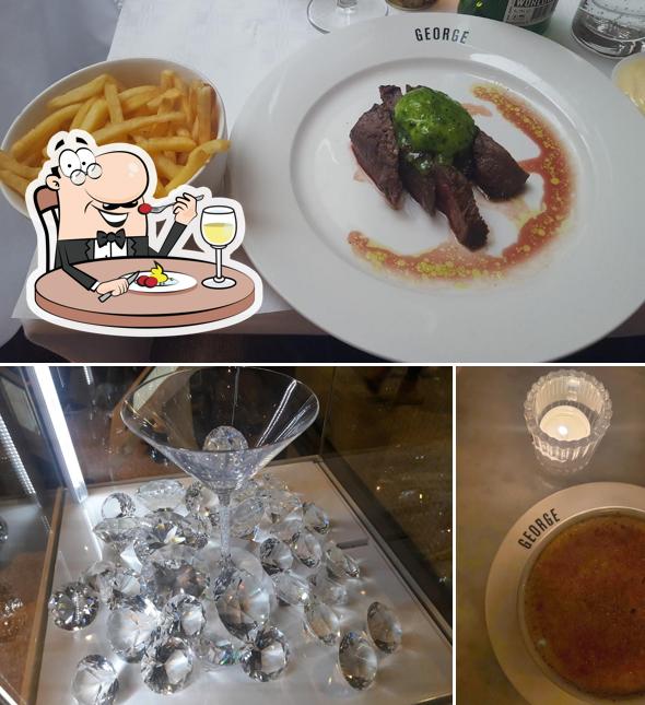 Crème brulée à Café George