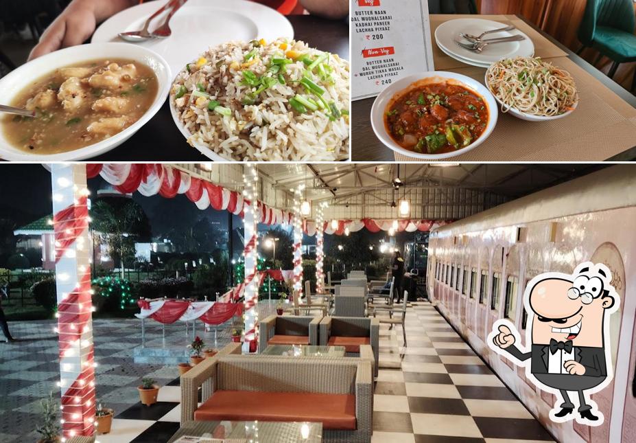 The photo of interior and food at Imperial Kitchen