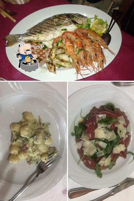 Cibo al Ristorante l'Ancien Braconnier