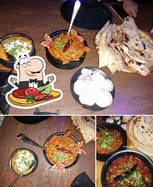 Order meat dishes at Cosmo Bar & Restaurant
