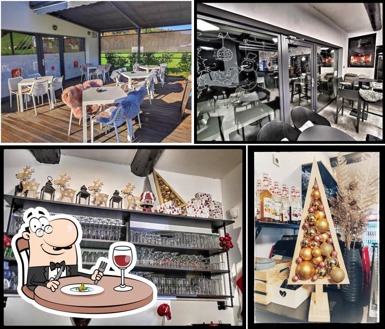 Riki Bar si caratterizza per la cibo e interni