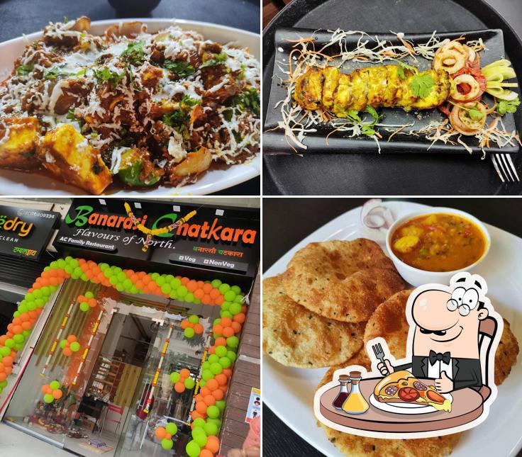 Order pizza at Banarasi Chatkara
