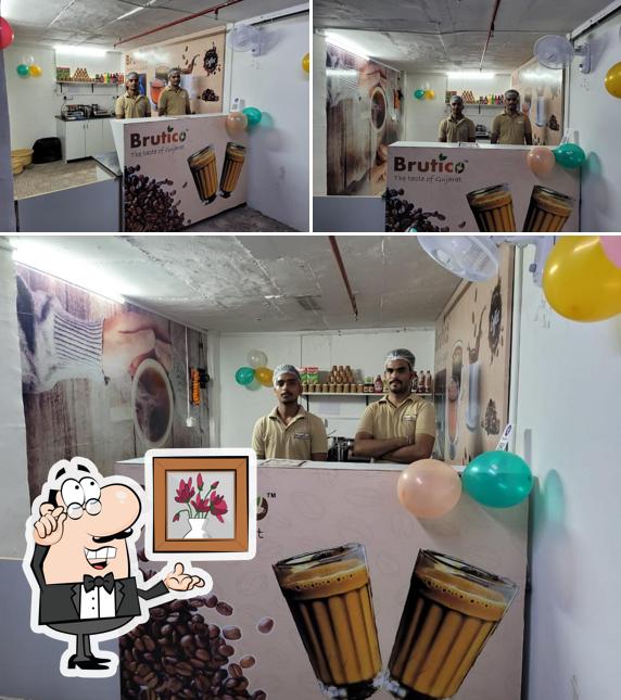 The interior of Brutico