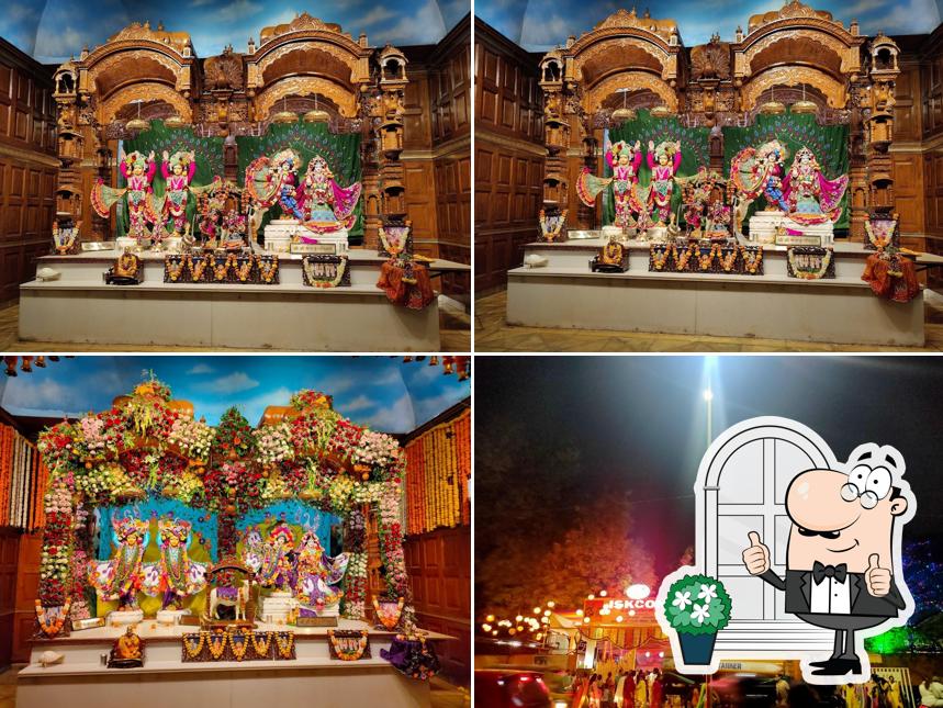 The exterior of Govinda's restaurant (ISKCON CAMP)