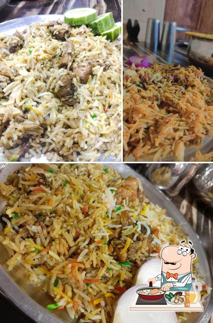 Fried rice at Hotel Mosin Chicken Biryani