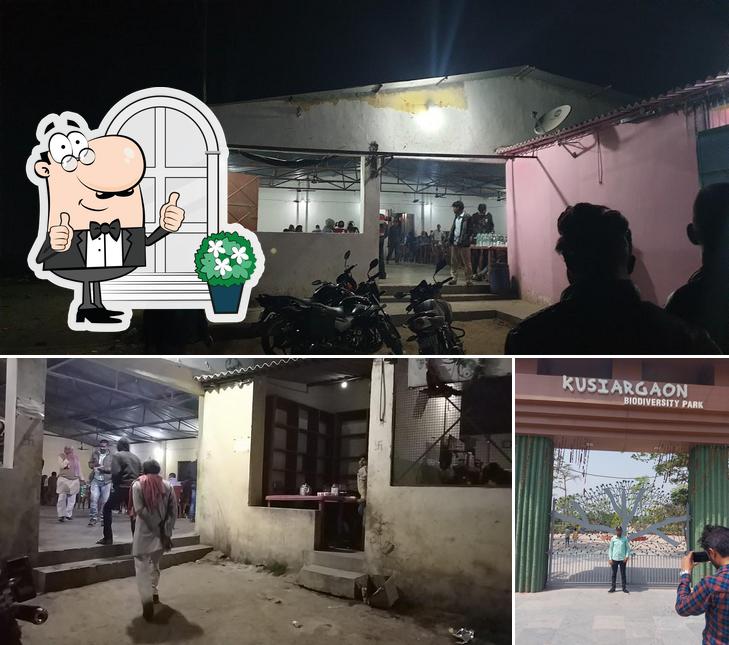 The exterior of Kumar Dhaba