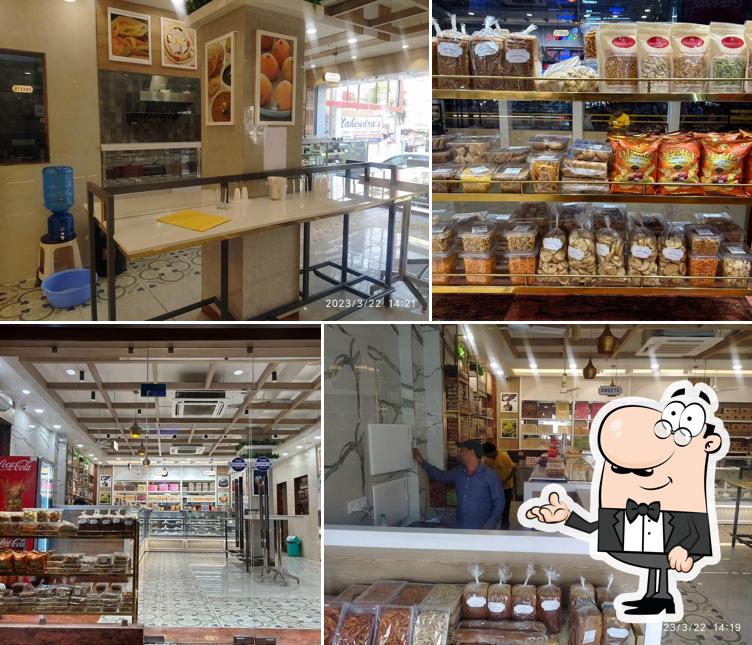 The interior of Pannalal Sweets and Bakery