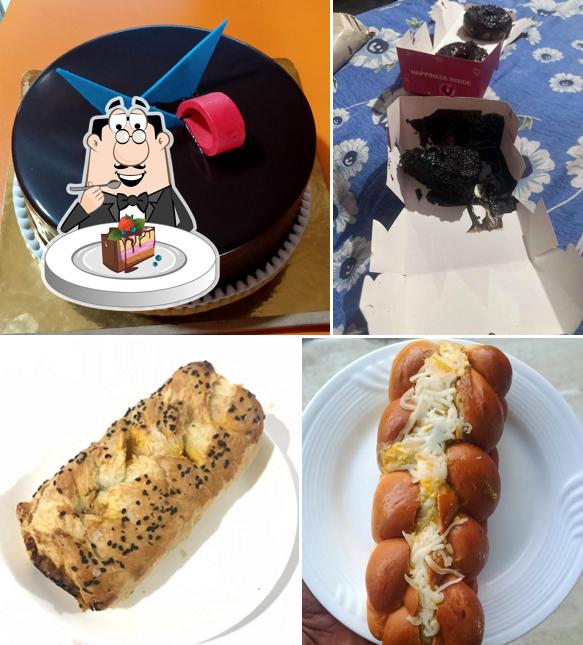 Chocolate cake at Prime Bakes, Silpukhuri