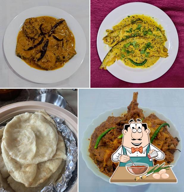 Ravioli at Sandesh by Mitra Sisters